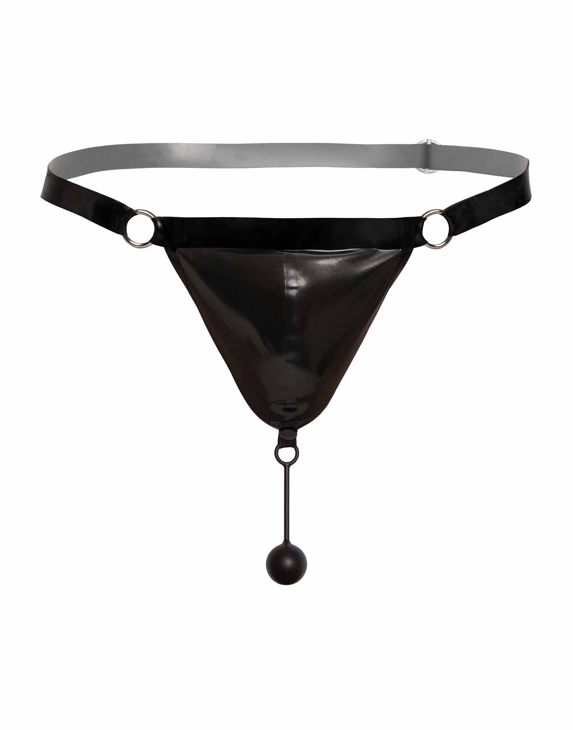 Latex Anal Plug Underwear A-String George | WILDYOU X GLANZGLCK Latex Anal Plug Underwear A-String George | WILDYOU X GLANZGLCK