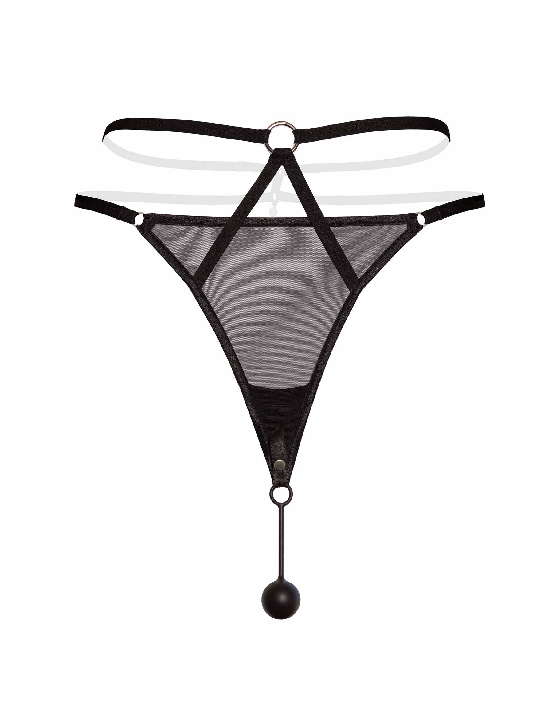 Bondage Anal Plug Thong | A-String Larissa by WILDYOU Bondage Anal Plug Thong | A-String Larissa by WILDYOU