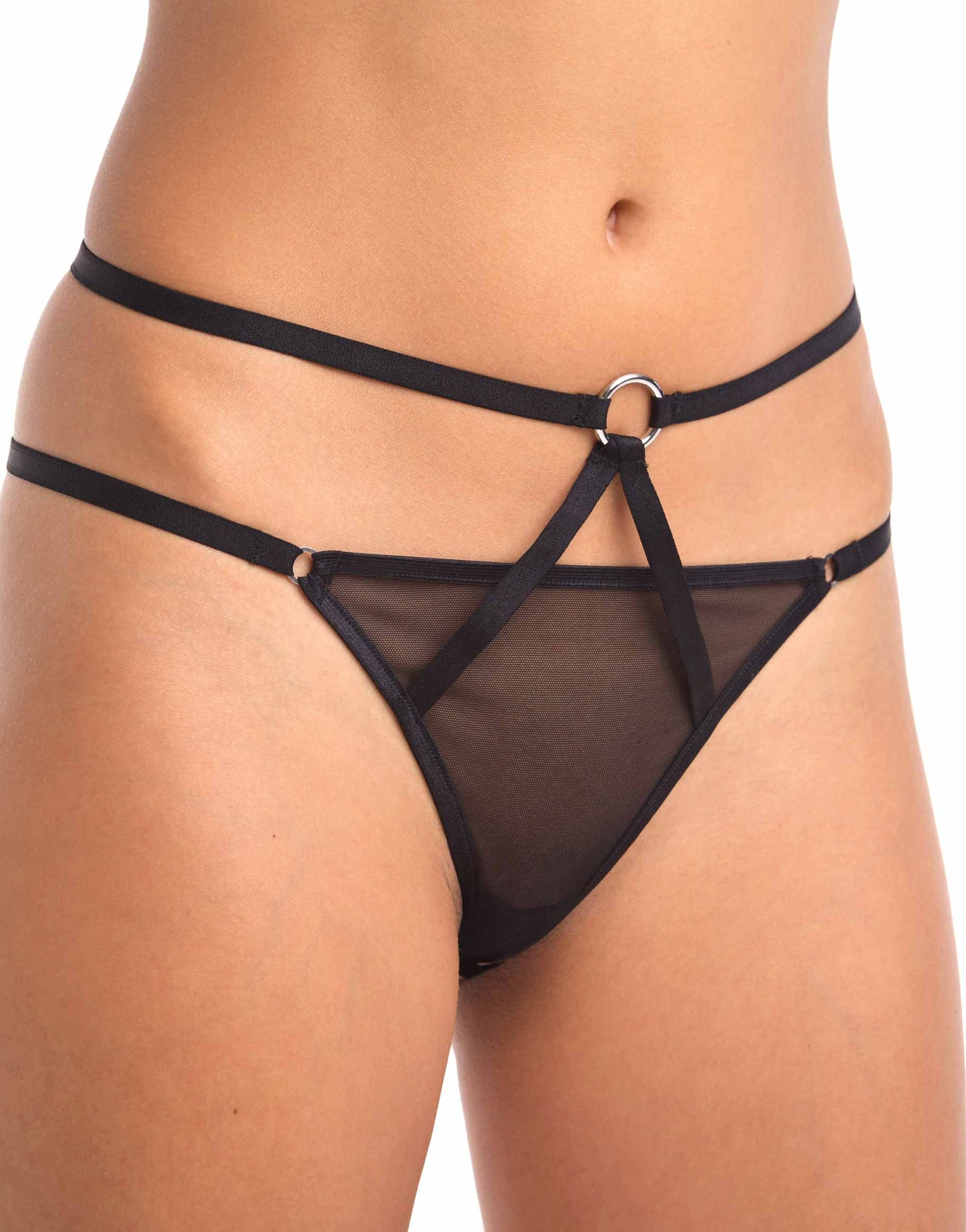 Woman wearing the A-String Larissa by WILDYOU