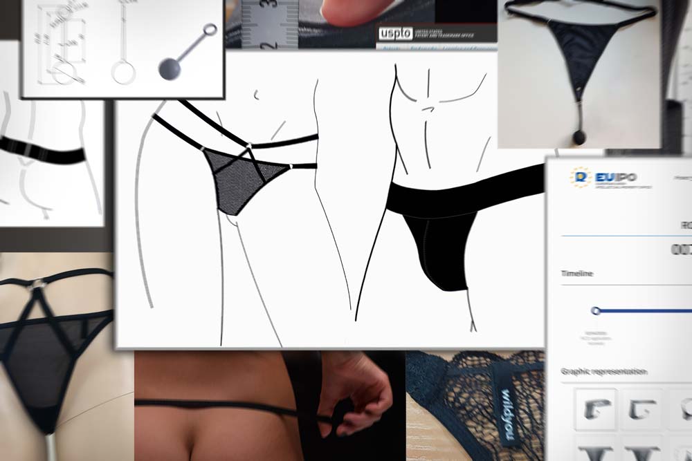 Sketches illustrating the design process of the A-String by WILDYOU