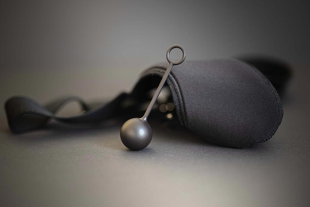 Detailed view of the A-String Toy with the A-String by WILDYOU