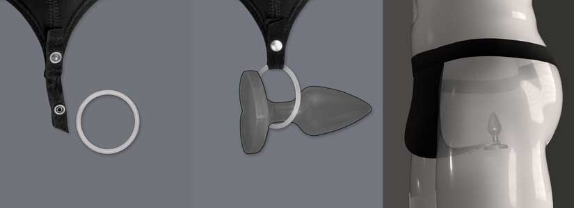 Detailed view of the Connection Ring with the A-String Kay by WILDYOU
