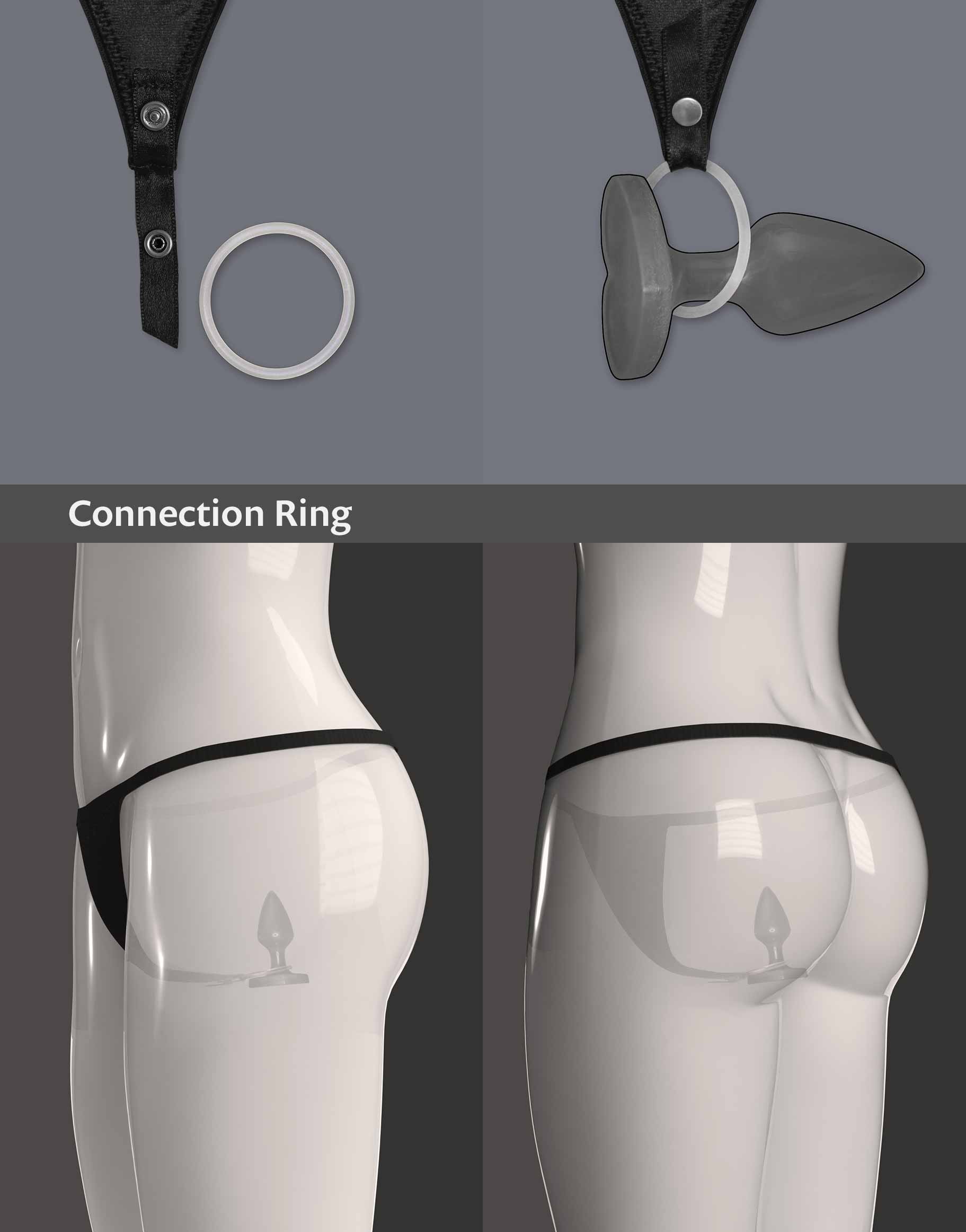 Anal Plug Thong A-String Eve by WILDYOU Anal Plug Thong A-String Eve by WILDYOU