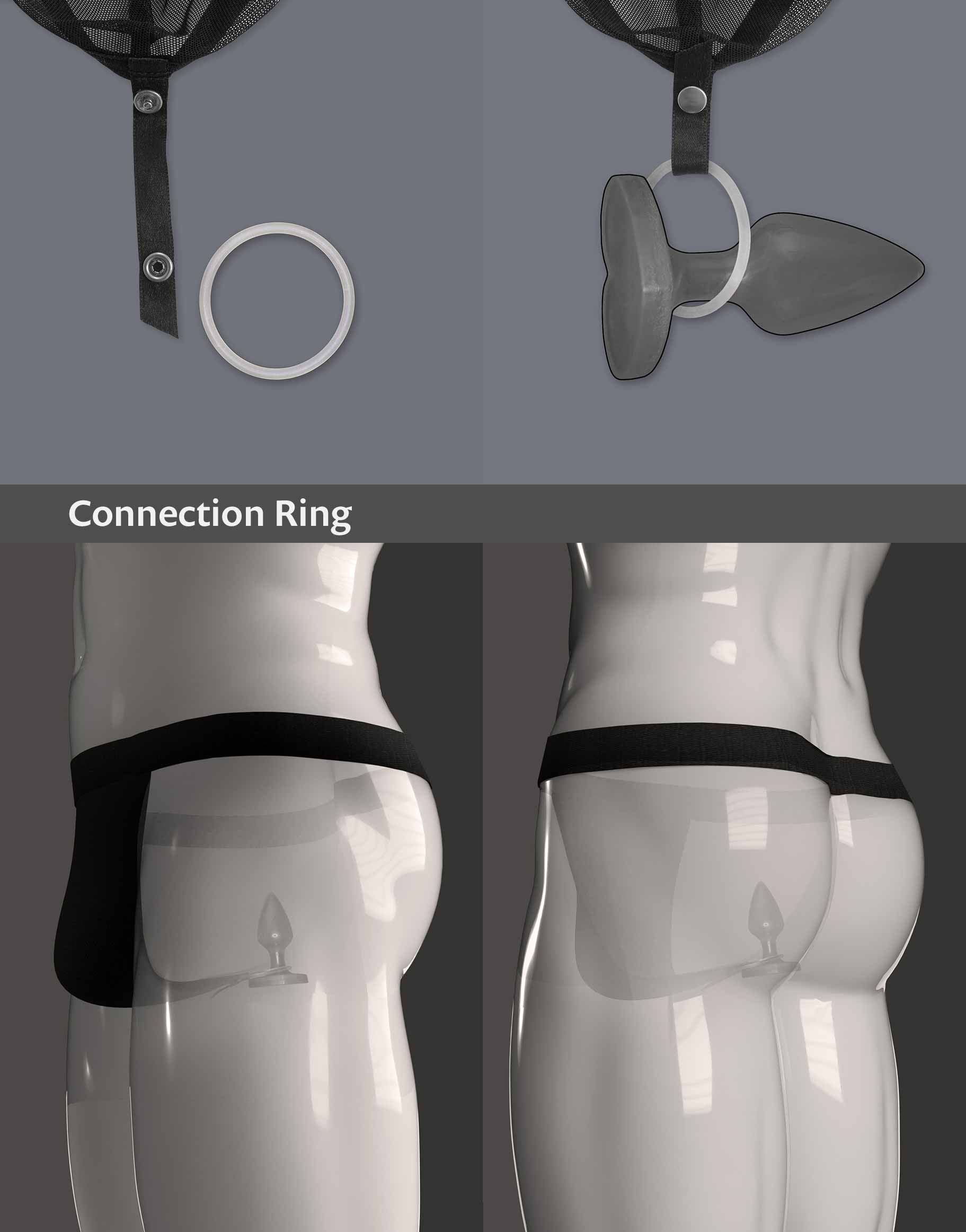 Close-up of the Connection Ring attached to the A-String Lucian by WILDYOU