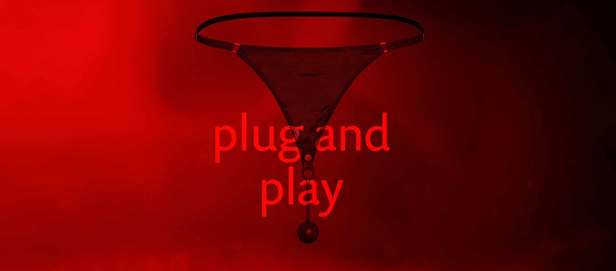 Detailed view of the A-String with embedded lettering "plug and play"