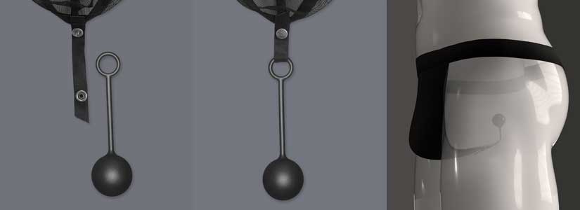 Detailed view of the A-String Toy with the A-String Lucian by WILDYOU