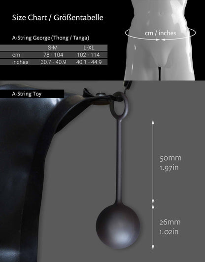 Size Chart for A-String George by WILDYOU